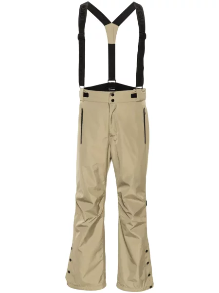 Pantaloni Yves Salomon cu imagine verde