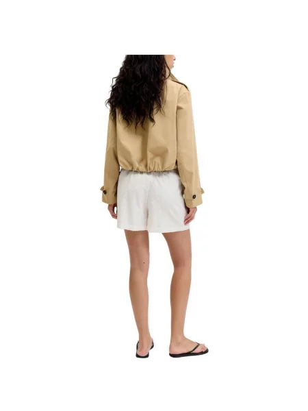 Pantaloni Jjxx alb