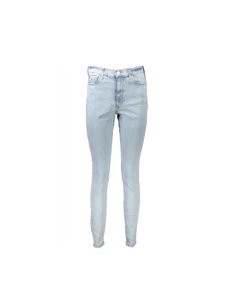 Jeansy Tommy Hilfiger Sylvia niebieskie