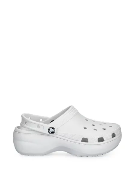Saboți Crocs cu platformă clasici gri