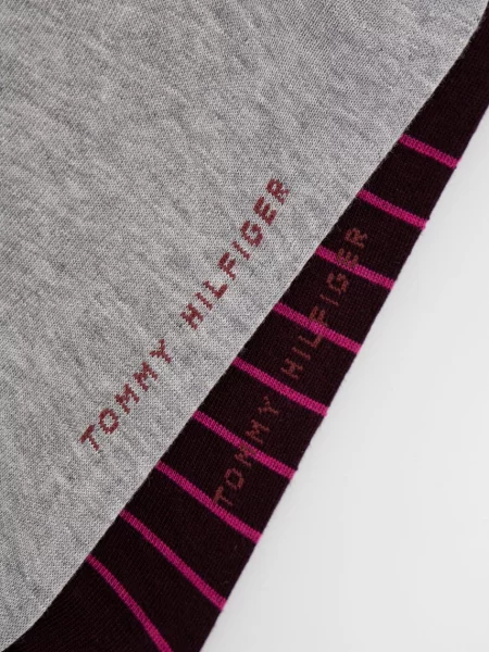 Tommy Hilfiger ponožky fialové