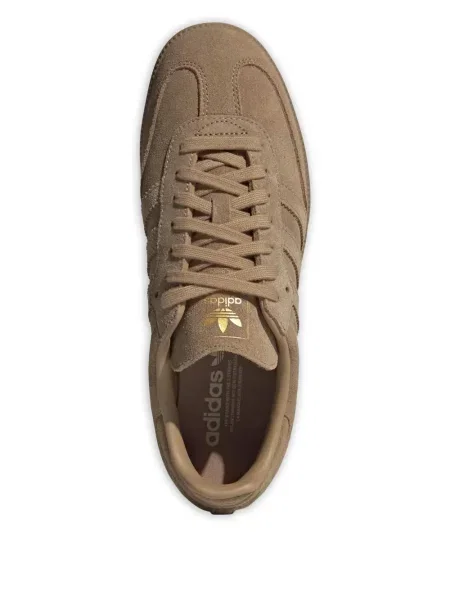 Sneakerși Adidas Campus din piele de căprioară cu dungi negru