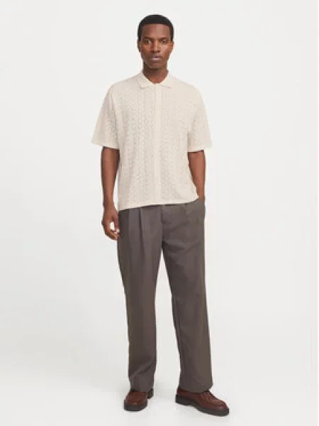 Jack&Jones Košile Tyler Écru béžová