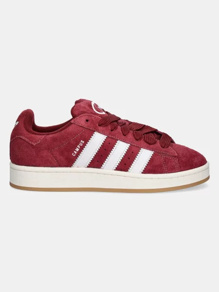Σουέτ αθλητικά παπούτσια adidas Originals Campus μπορντό