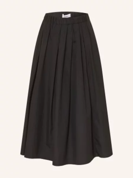 Stylein Skládaná Sukně Jorina černá