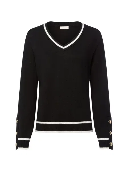 Sweter Liu Jo Collection z kapturem czarny