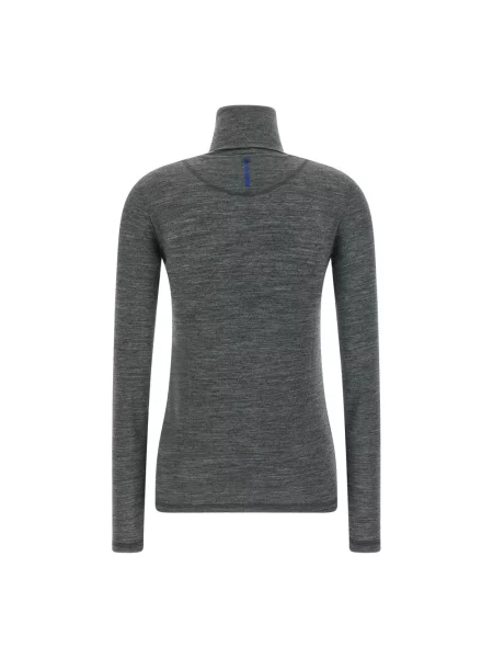 Top Jil Sander wełniany szary