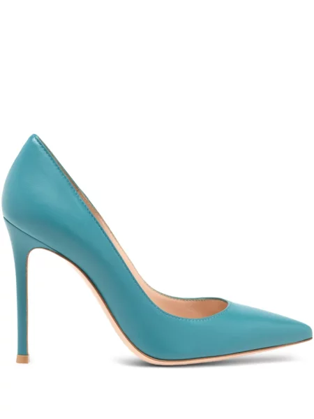 Pantofi cu toc Gianvito Rossi albastru