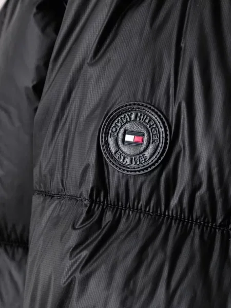 Tommy Hilfiger пухено яке дамско черно