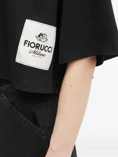 Cropp tricou Fiorucci negru