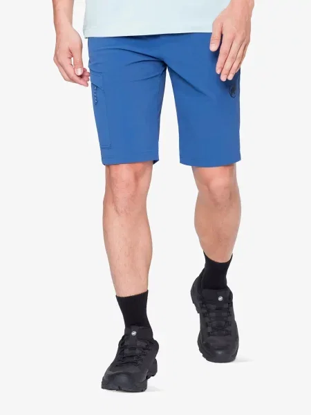 Krótkie spodenki Mammut Runbold IV Shorts niebieskie