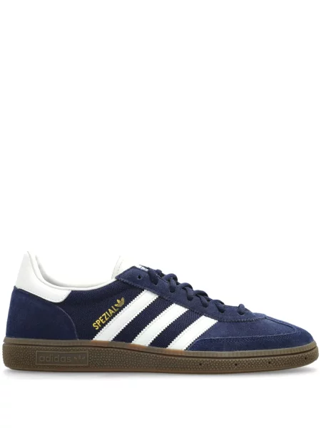 Pantaloni Adidas din piele albastru