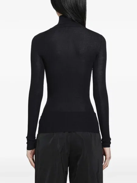 Lung top Jil Sander albastru