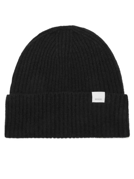 Czapka Norse Projects wełniana czarna