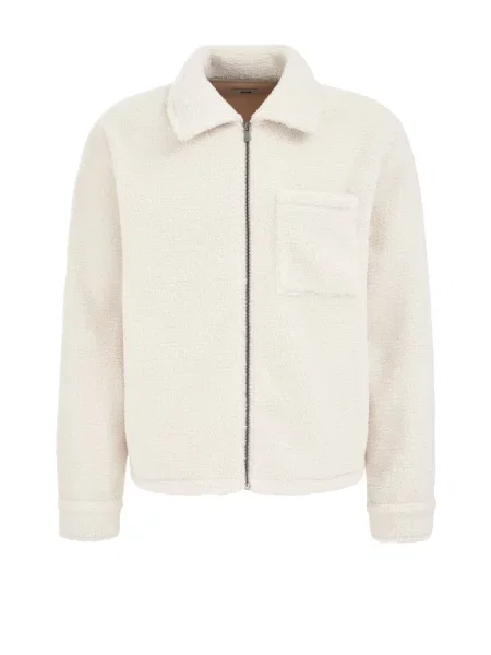 WE Fashion Prehodna jakna naravno bela