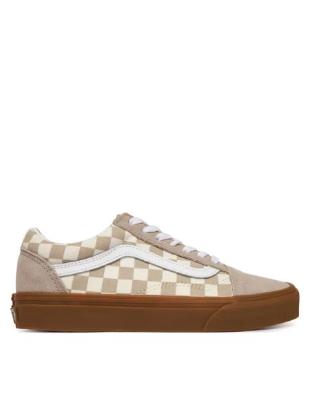 Кецове Vans бежово