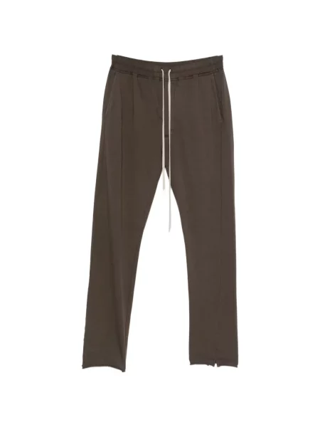 Pantaloni Rick Owens Drkshdw alergare cu cordon maro