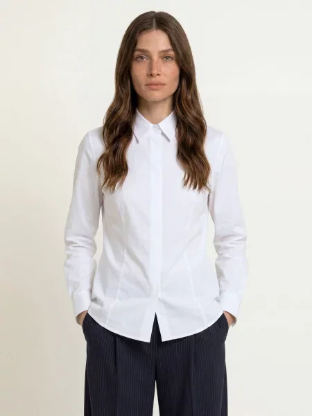 Boss Košilová Halenka Bashinah bílá
