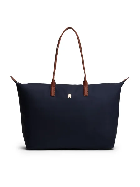 Geantă shopper Tommy Hilfiger albastru