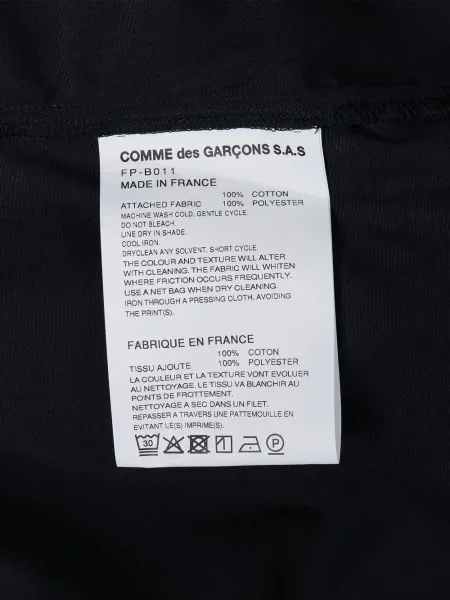Košile Comme Des Garçons Shirt s potiskem černá