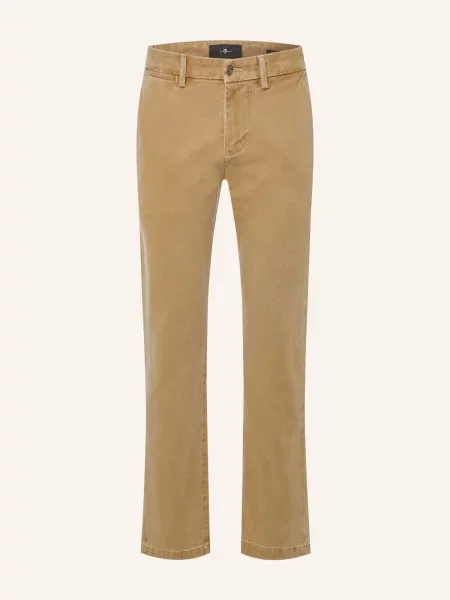 7 For All Mankind Chino Kalhoty Slimmy Regular Slim Fit béžová