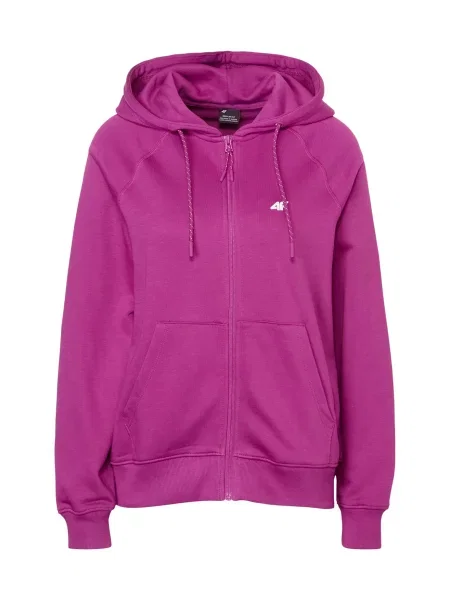 4F Športová mikina so fuksia