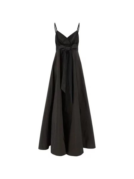 Rochie maxi Pinko fără mâneci negru