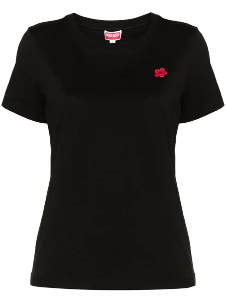 Tricou Kenzo cu model floral negru