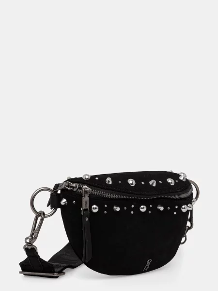 Geantă Steve Madden din piele negru