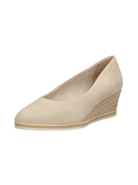 Espadryle Tamaris beżowe