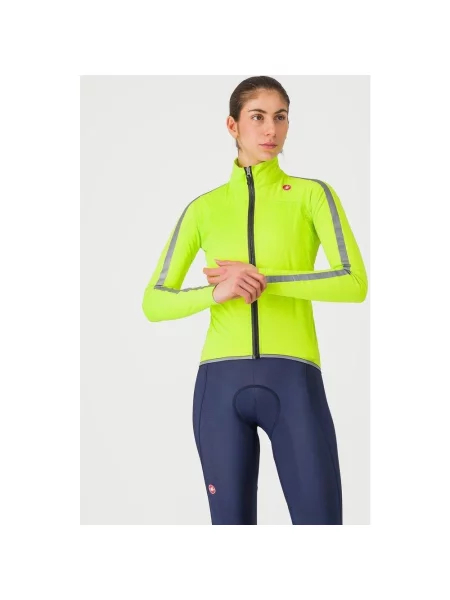 Kurtka przeciwdeszczowa Castelli Ultra neonowy M żółty