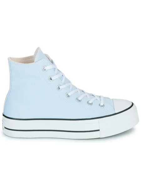 Platform talpú félcipő Converse kék