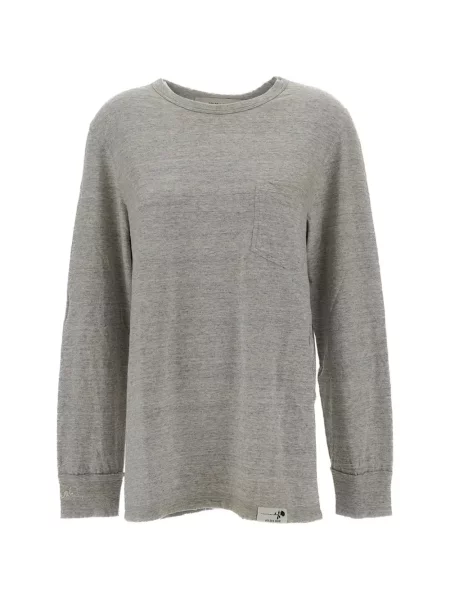 Lung tricou Golden Goose gri