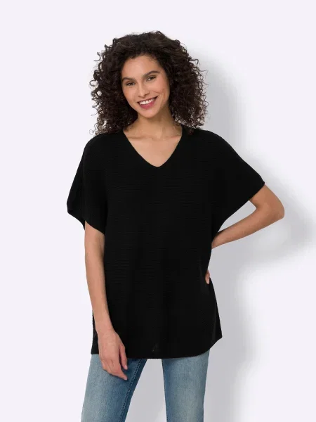 Heine Pulover negru
