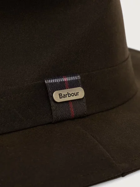 Barbour kapelusz zielony