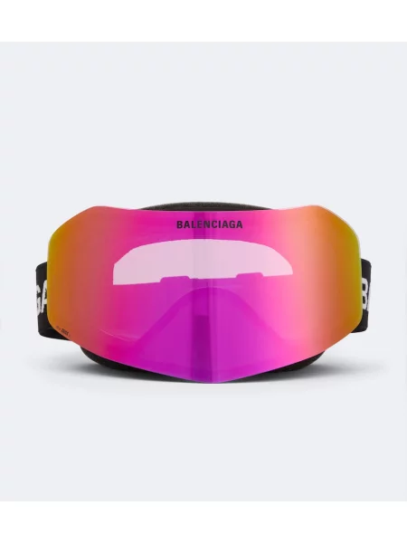 Napszemüveg Balenciaga Ski autogrammal fekete
