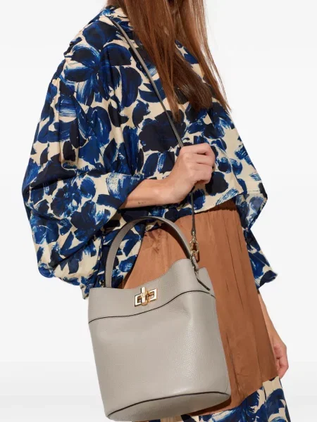 Geantă shopper Furla din piele