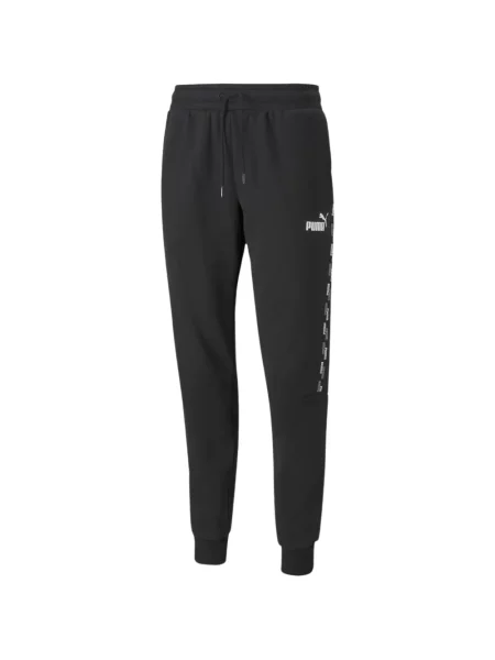 Pantaloni Puma alergare cu autograf negru