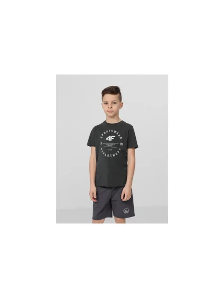 Tricou copii 4f maro