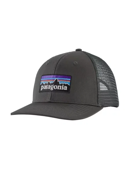 Czapka z daszkiem Patagonia z autografem szara