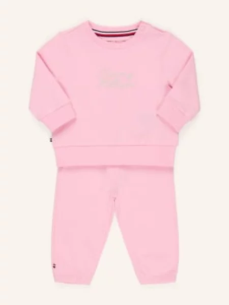 Tommy Hilfiger Zestaw: Bluza I Spodnie Dresowe rosa różowe