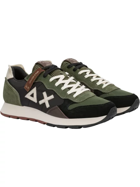 Pantofi Sun68 verde