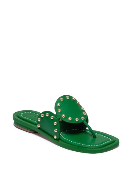 Sandale Bernardo cu tepi verde