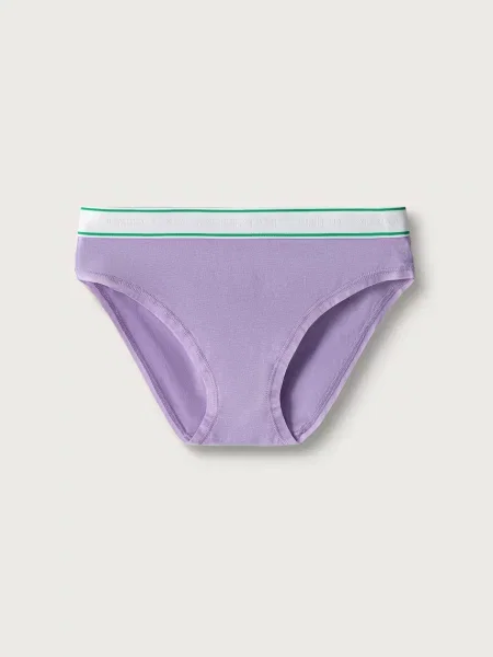 United Colors of Benetton nohavičky detské s elastanom fialová