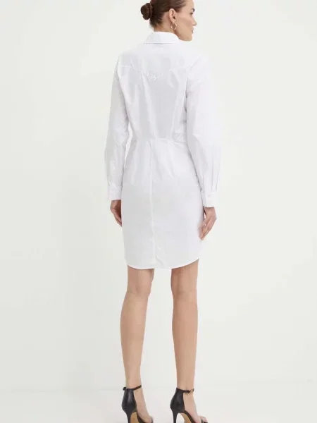 Платье мини Pinko белое