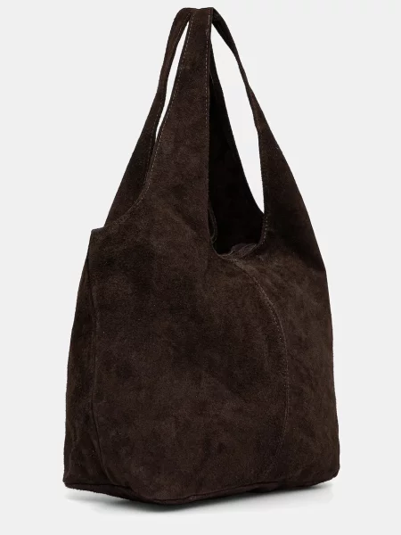 Замшева сумочка Answear.LAB коричневий