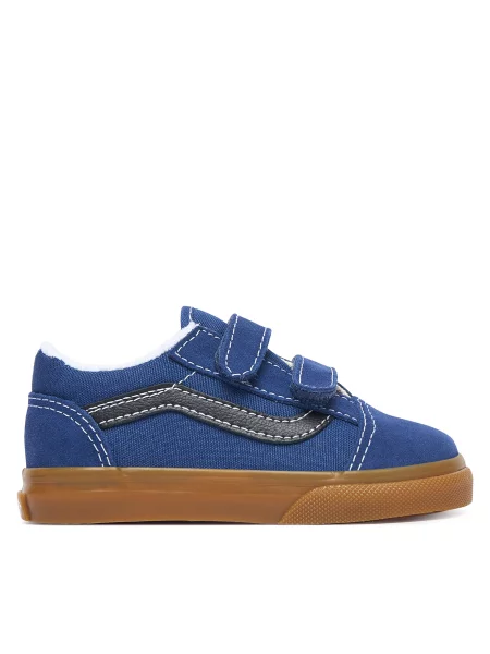 Teniszcipő Vans Old Skool V Sötétkék fekete