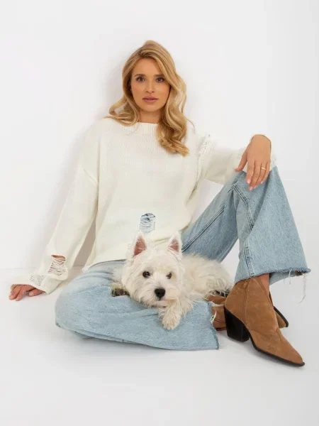 Pulover Fashionhunters gri