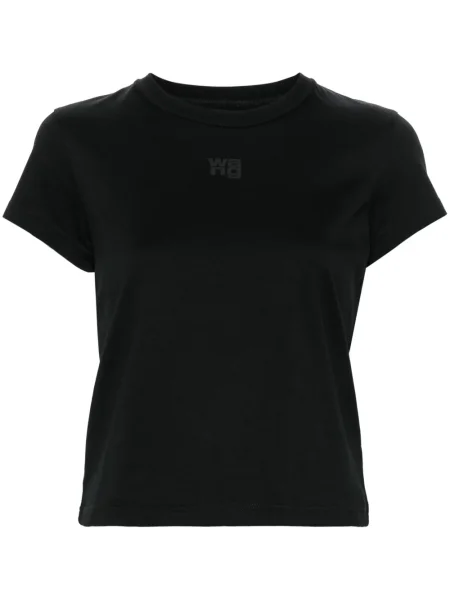 Tricou Alexander Wang cu imagine negru