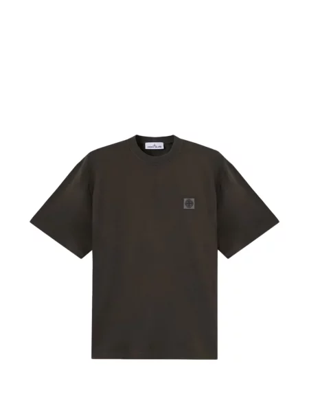 Tricou Stone Island cu strasuri gri